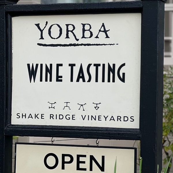 yorba wine tasting sutter creek